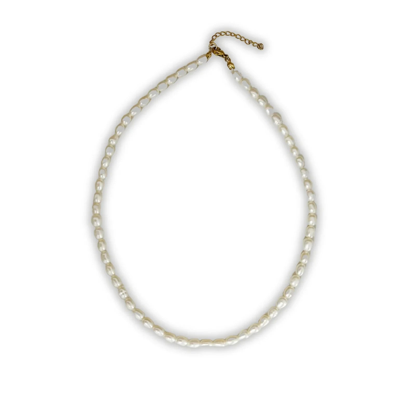 Basic Pearl Charm Necklace - Camillaboutiqueshop