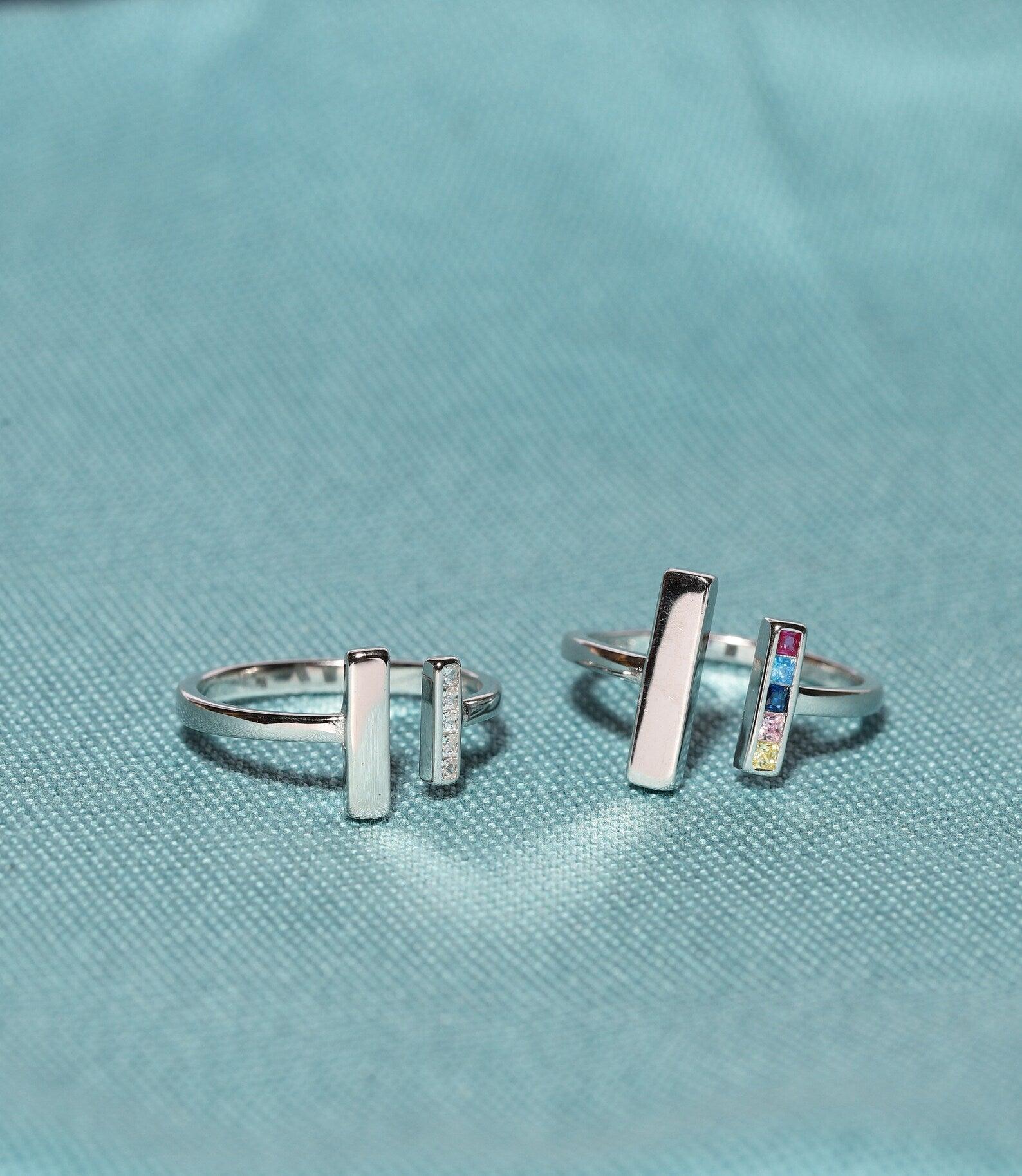 BESTIES THROUGH THICK AND THIN RING - Camillaboutiqueshop