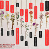 Birth Flower Name Necklace - camillaboutiqueshop