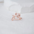 Birth Flower Name Ring - Camillaboutiqueshop
