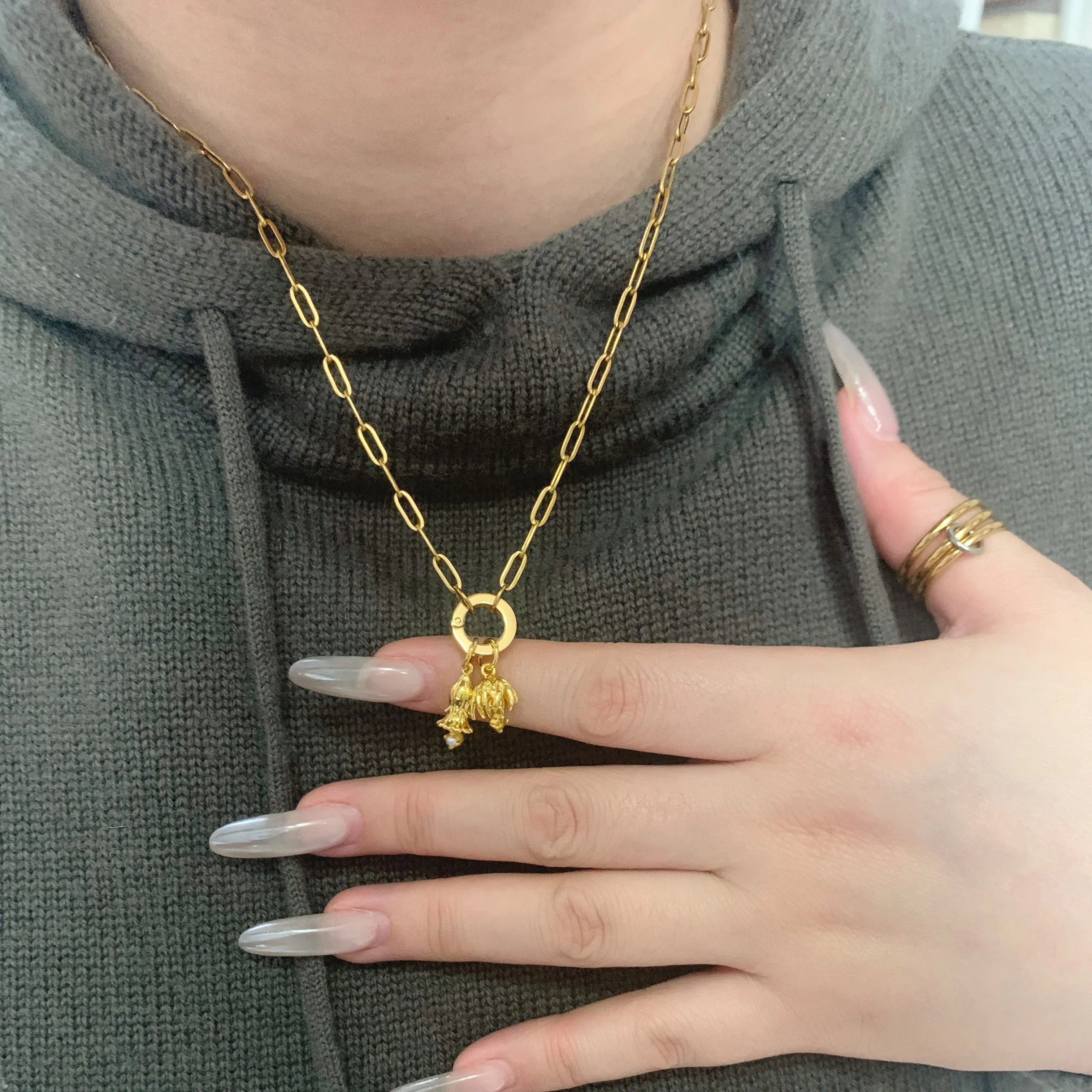 Birth Flower Necklace - Camillaboutiqueshop