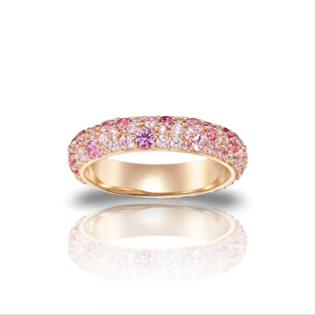 Blush Spark Ring | 925 Sterling Silver - Camillaboutiqueshop