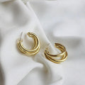 Bold Triple Hoop Earrings - Camillaboutiqueshop