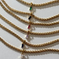 BRAIDED LUXE CHAIN WITH SIMPLE CHARM - Camillaboutiqueco camillaboutiqueshop.com