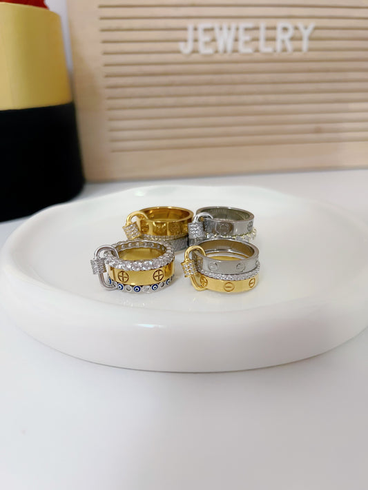 Carabiner Link for Ring Stacking - Camillaboutiqueshop