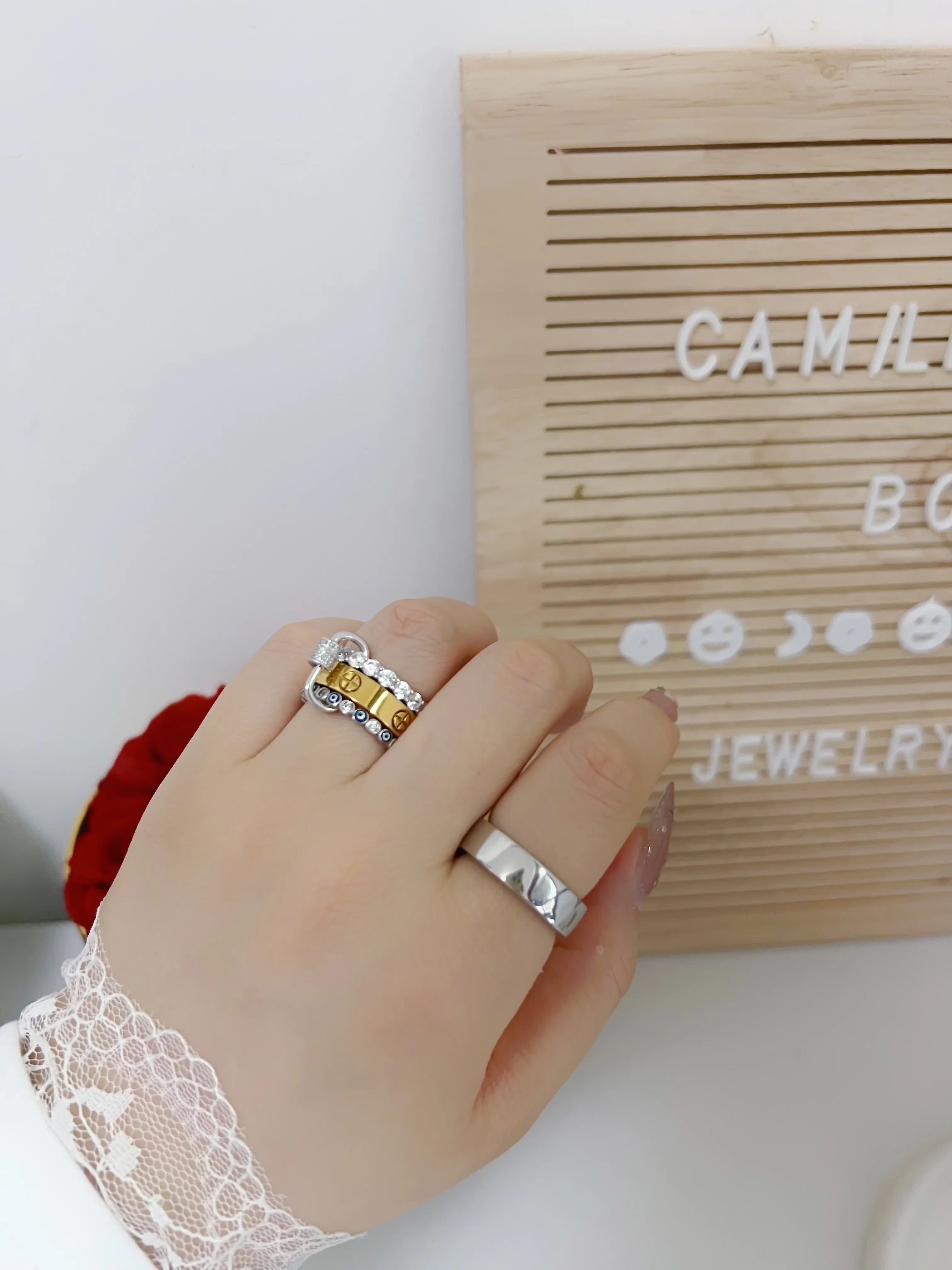 Carabiner Link for Ring Stacking - camillaboutiqueshop