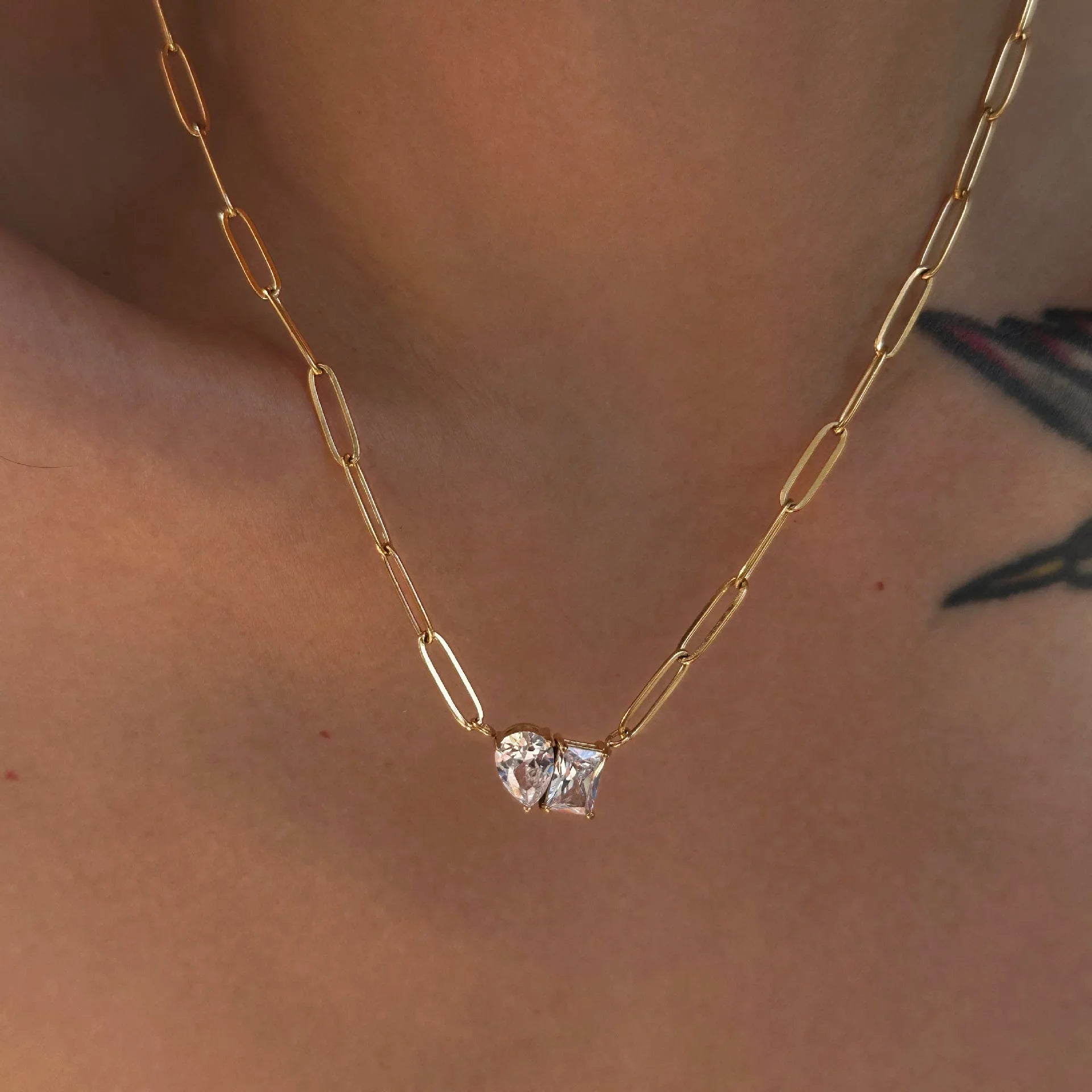 Cecilia Toi et Moi Necklace - Camillaboutiqueshop