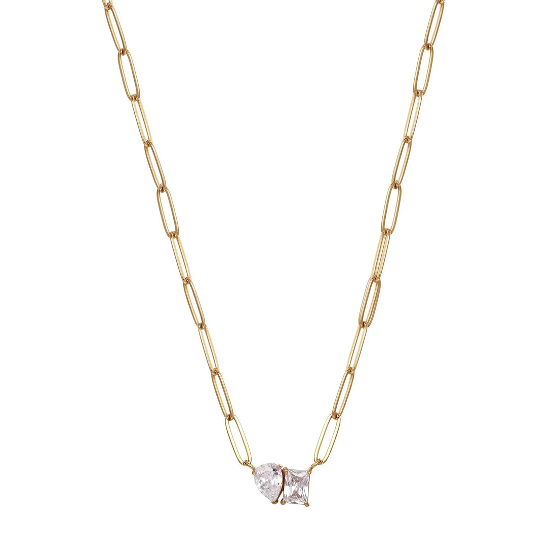 Cecilia Toi et Moi Necklace - Camillaboutiqueshop