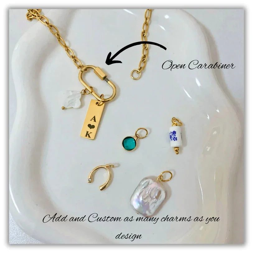 Charm Chain Necklace - Camillaboutiqueshop