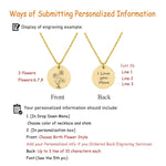 Combined Birth Flower Necklace - camillaboutiqueshop