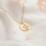 Combined Birth Flower Necklace - camillaboutiqueshop