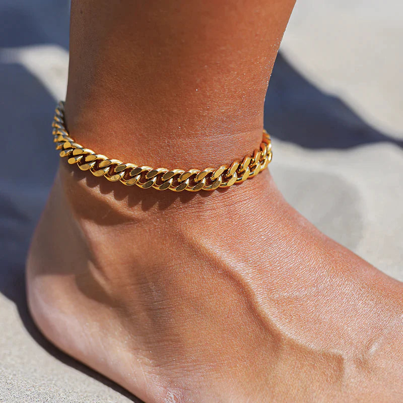 Buy Ankle Bracelet Anklets for Men Anklet Gold Anklets for Women Silver Leg  Chain Silver Anklets Stainless Steel Anklets Anklet Online in India - Etsy