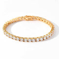 Cubic Zirconia Tennis Chain Bracelet - 5mm - Camillaboutiqueshop