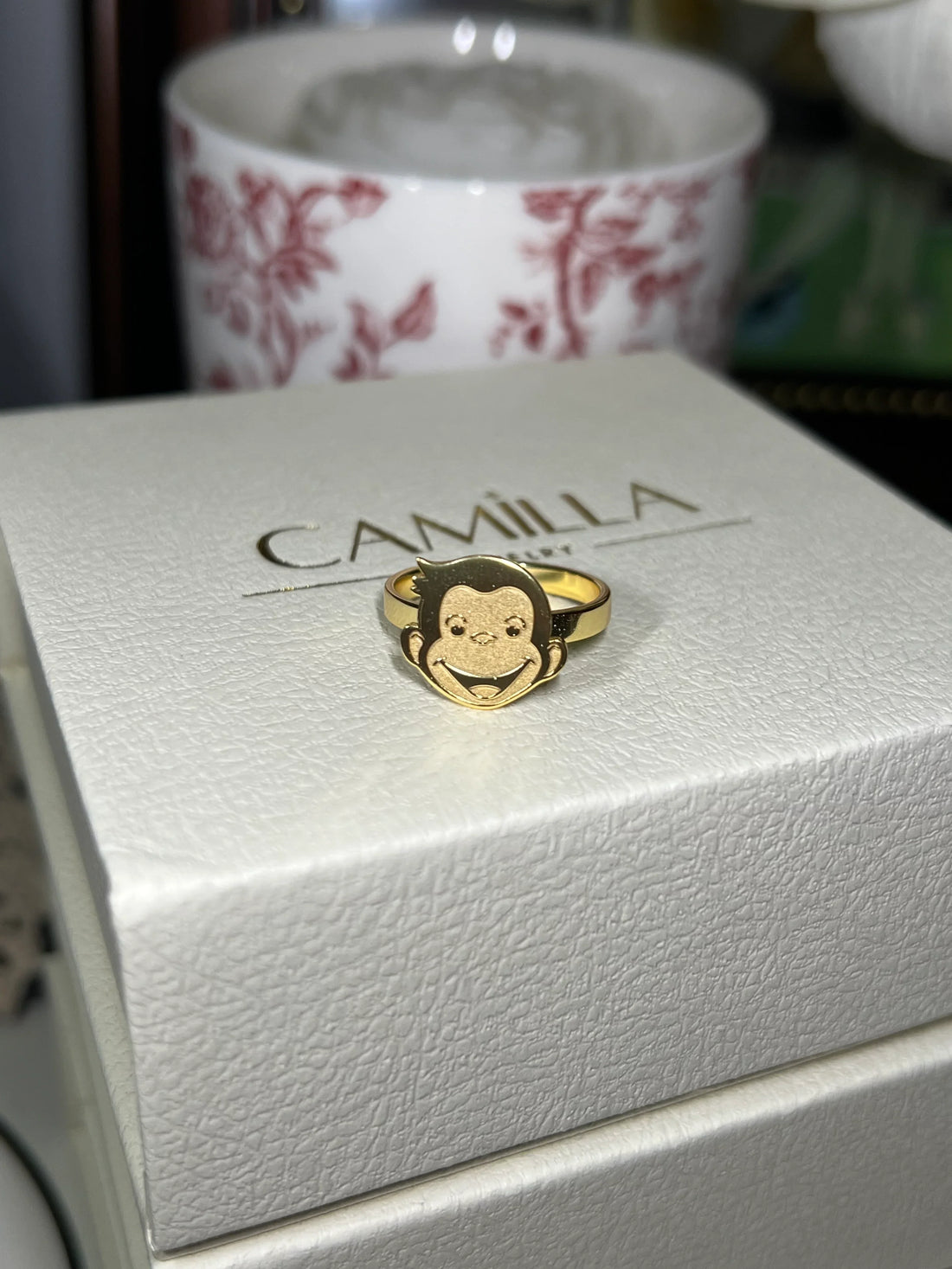 Curious George ring - Camillaboutiqueshop
