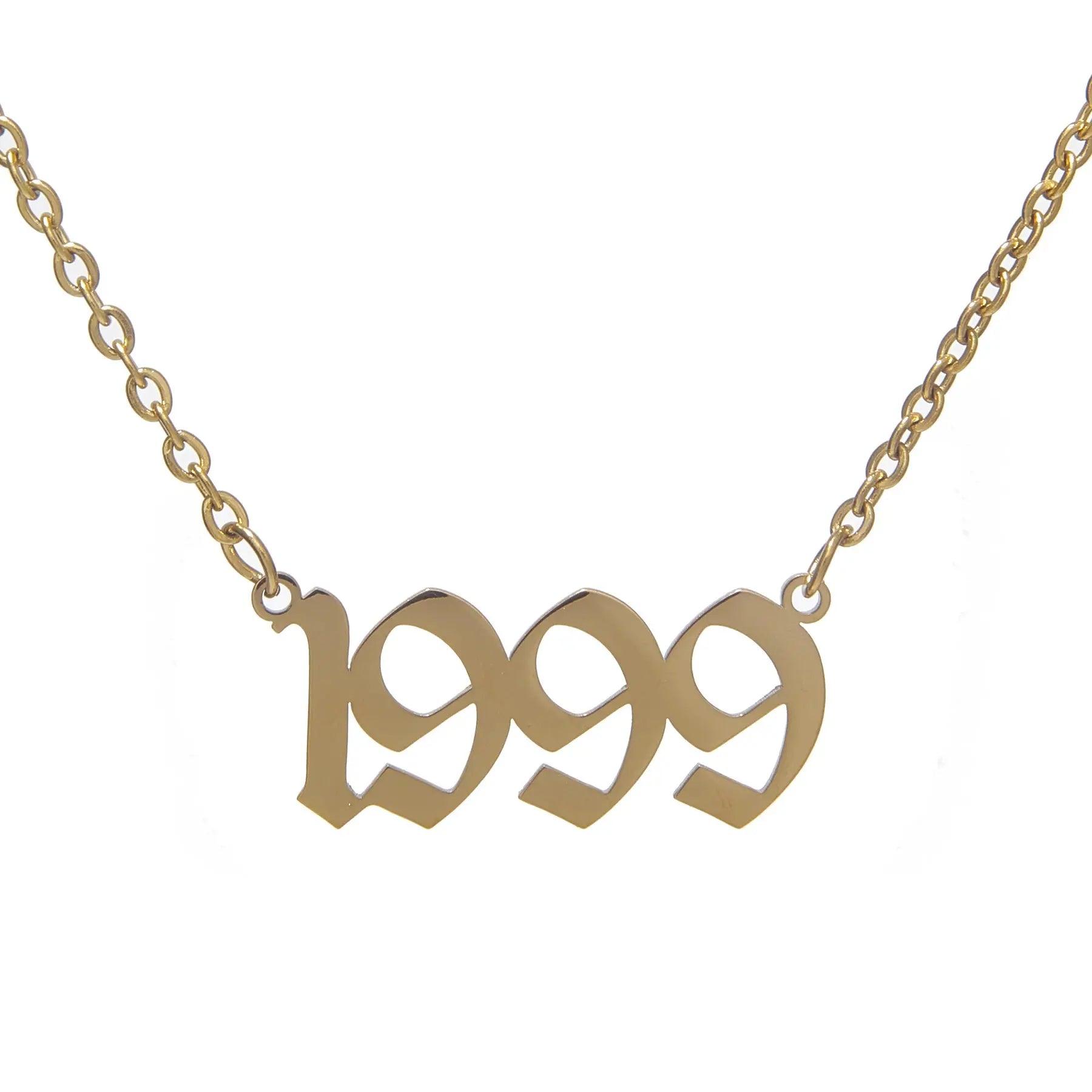 Custom Birth Year Necklace - Camillaboutiqueshop