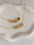 Custom Bubble Letter Necklace - Camillaboutiqueshop