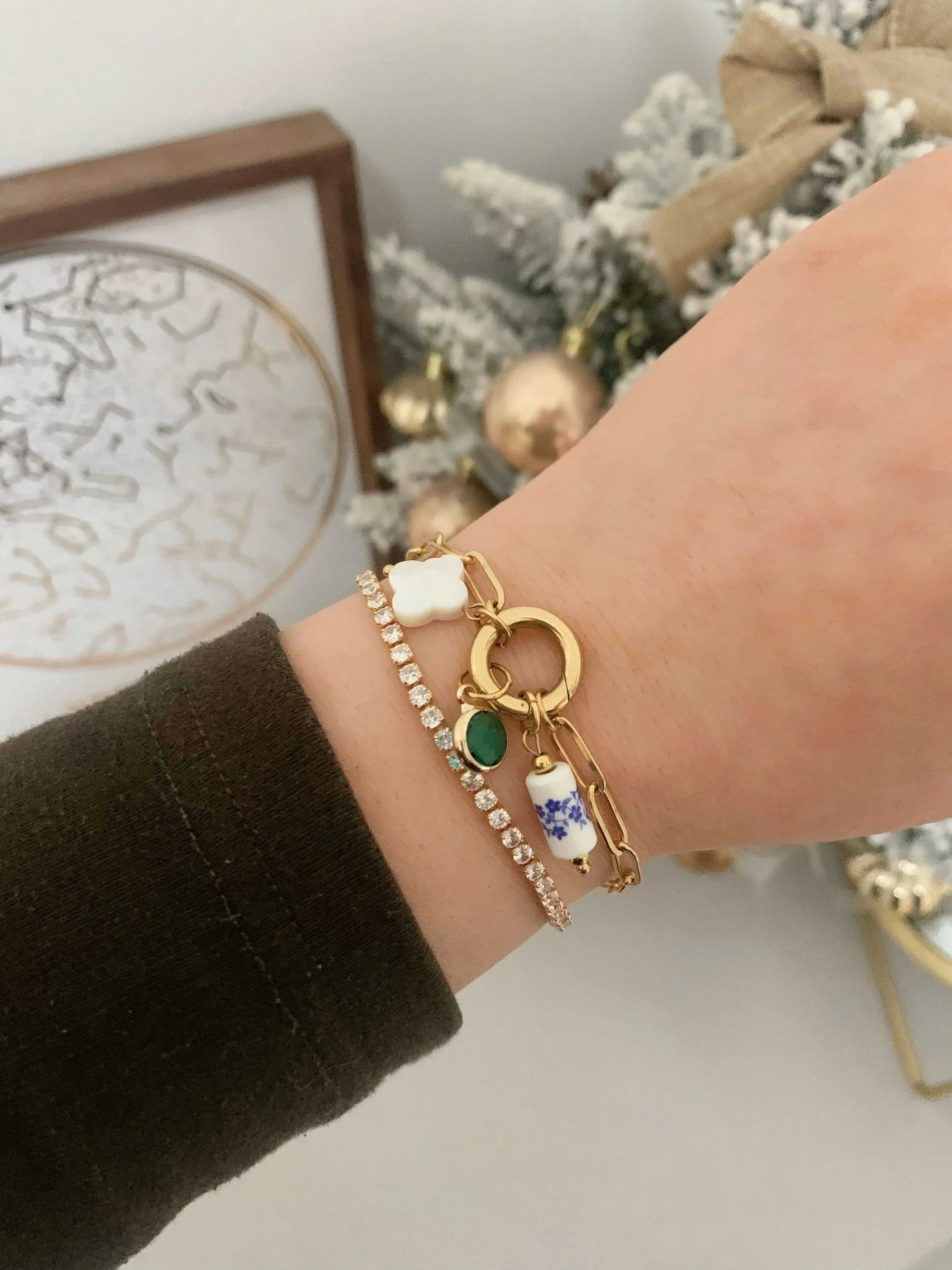 Custom Carabiner Charm Bracelet - Camillaboutiqueshop