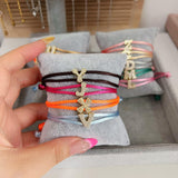 Custom Cord Bubble Letter Bracelet - camillaboutiqueshop