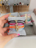 Custom Cord Bubble Letter Bracelet - Camillaboutiqueshop