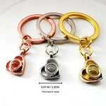 Custom Heart Photo Keychain - camillaboutiqueshop