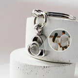 Custom Heart Photo Keychain - camillaboutiqueshop