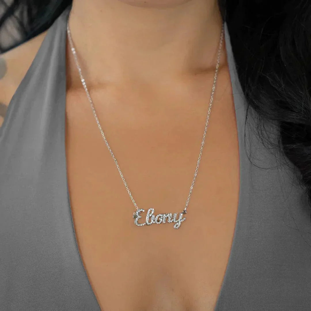 Custom Iced Out Name Necklace - camillaboutiqueshop