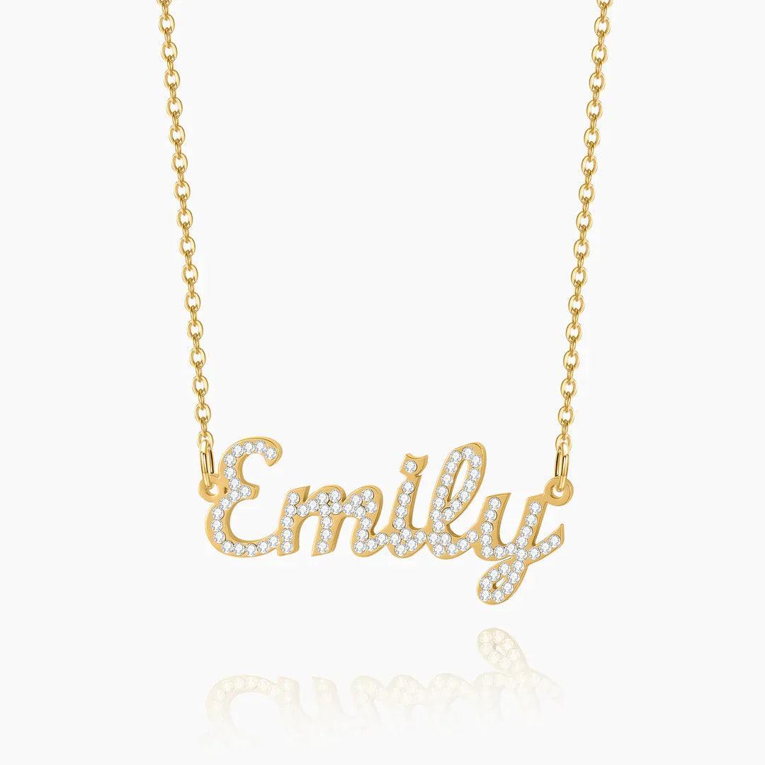 Custom Iced Out Name Necklace - camillaboutiqueshop