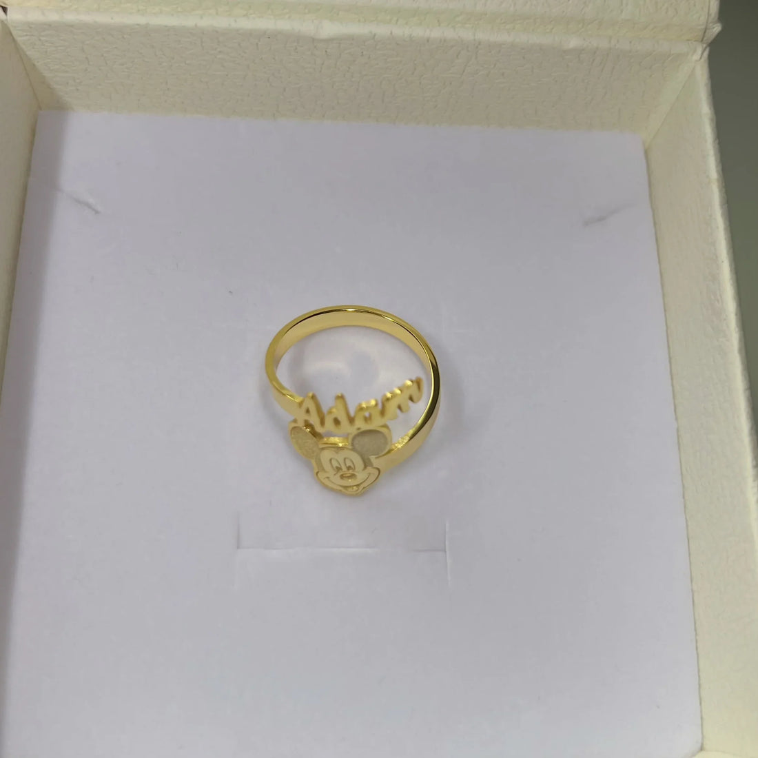 Custom Mickey Mouse Name Ring - Camillaboutiqueshop
