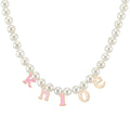 Custom Pearl Name Necklace - Camillaboutiqueco camillaboutiqueshop.com