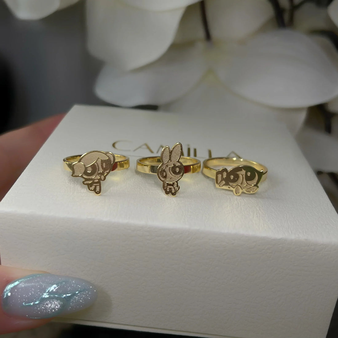Custom Powerpuff Girls Ring - Camillaboutiqueshop