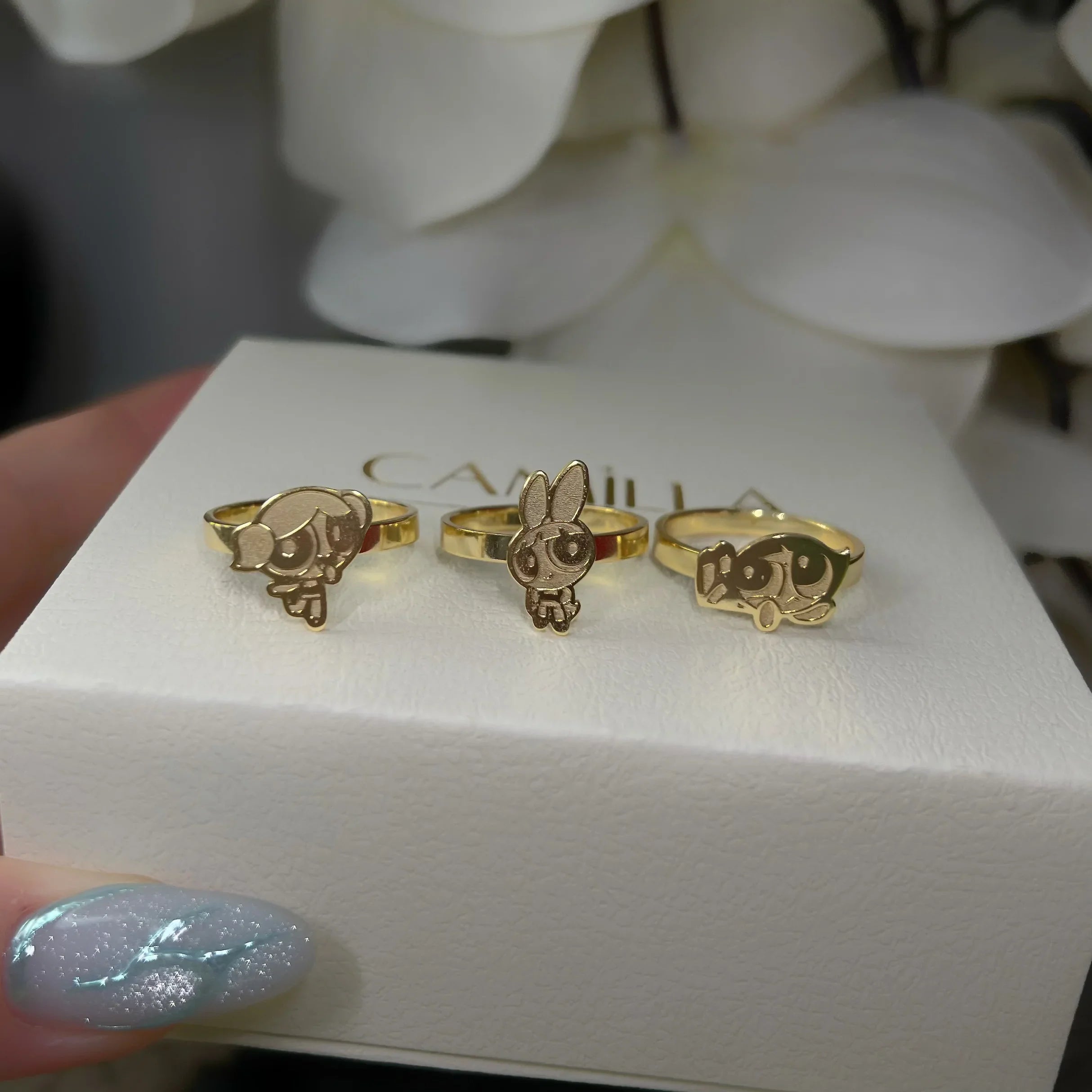 Custom Powerpuff Girls Ring - Camillaboutiqueshop