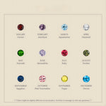 Dainty Oval Drop Birthstone Necklace - camillaboutiqueshop