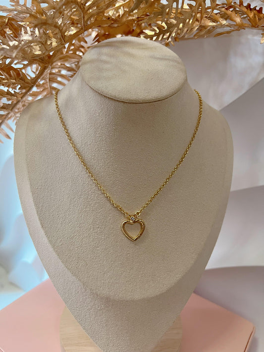 Dainty Rolo Chain Charm Necklace - Camillaboutiqueshop