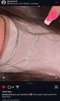 Diamond Hello Kitty Name Necklace - Camillaboutiqueshop