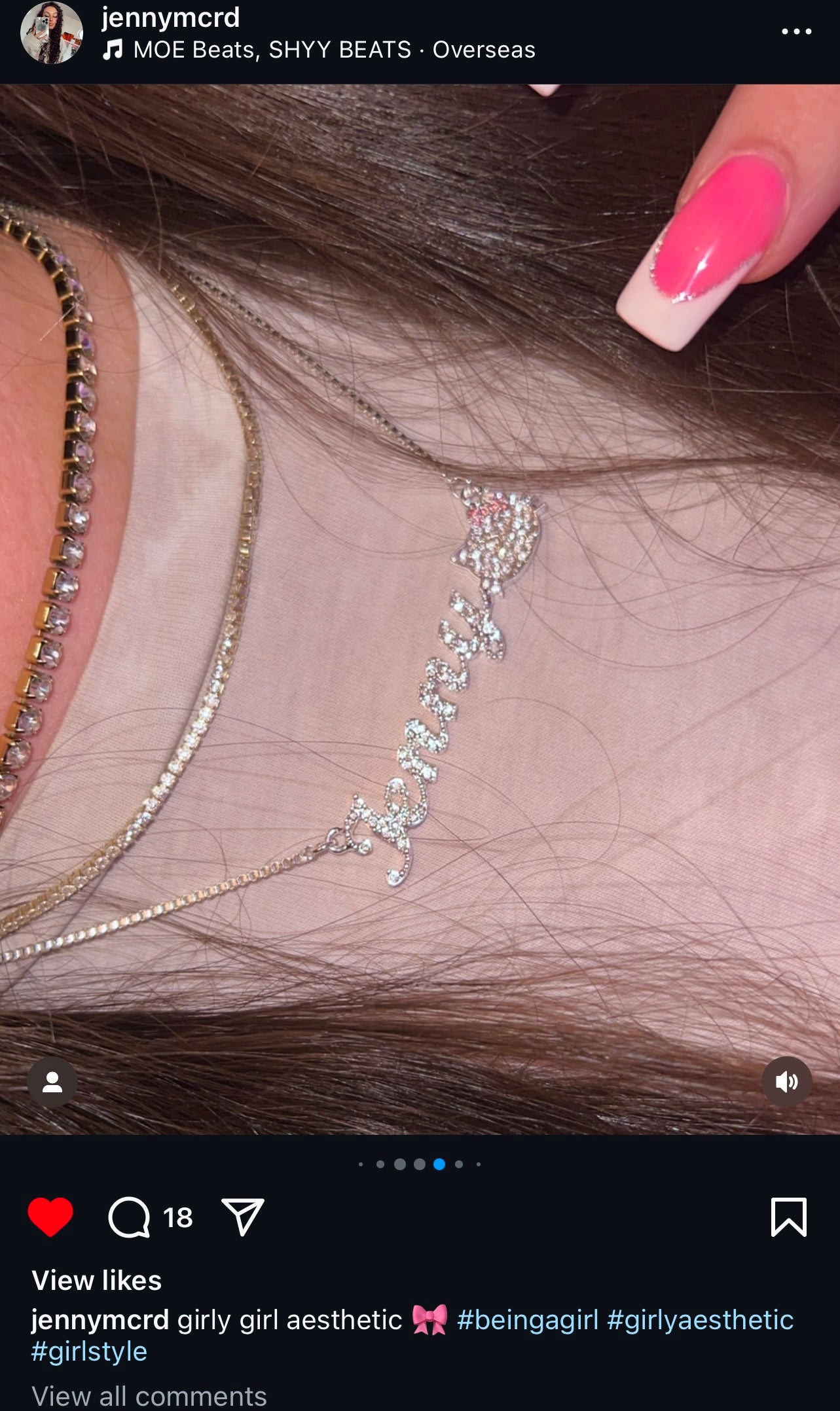 Diamond Hello Kitty Name Necklace - Camillaboutiqueshop