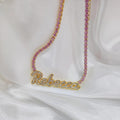 Diamond Name Tennis Necklace - Camillaboutiqueshop