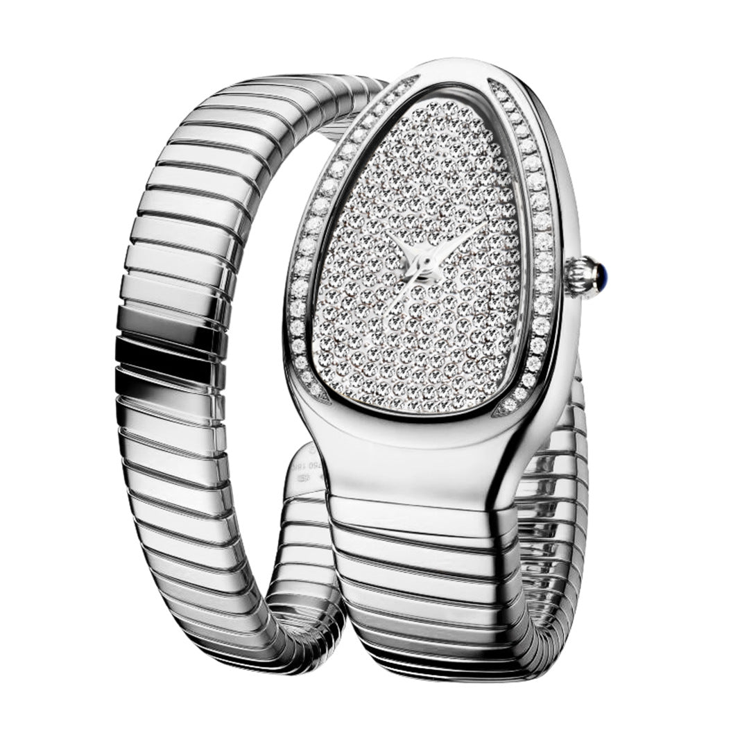 Buy Brand New & Pre-Owned Luxury Roberto Cavalli Diamonds Bracelet Snake  Watch Online | Luxepolis.Com