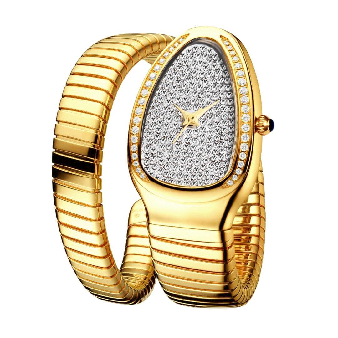 Diamond Snake Wrist Watches – camillaboutiqueshop display picture 1