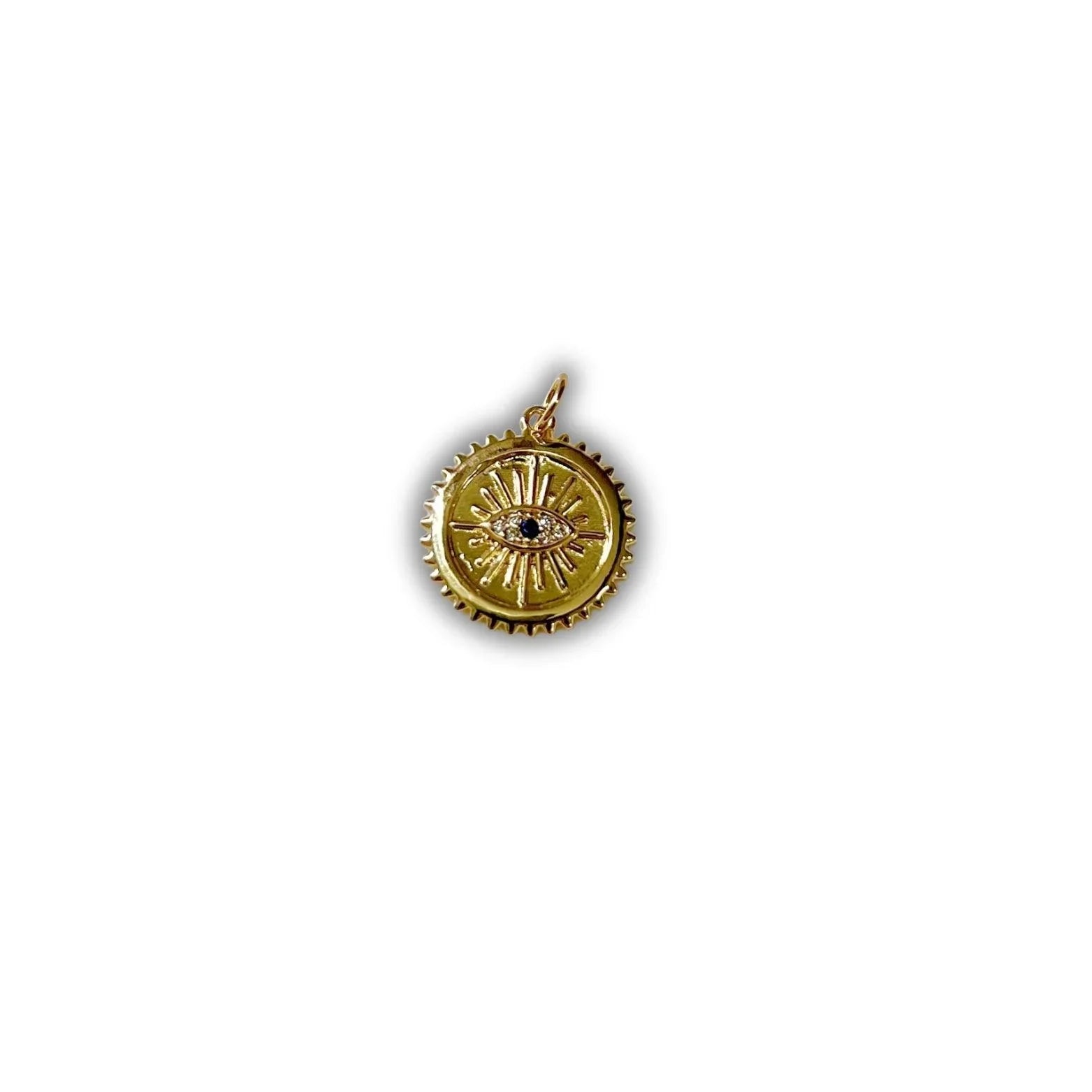 Evil Eye Disc Charm - camillaboutiqueshop
