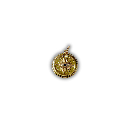 Evil Eye Disc Charm - Camillaboutiqueshop