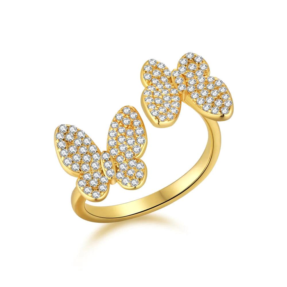 FLOATING BUTTERFLY RING - Camillaboutiqueshop