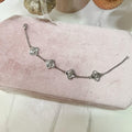 Fluted Clover Custom Name Bracelet - Camillaboutiqueshop