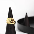 Gold Butterfly Signet Ring - Camillaboutiqueshop