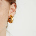 Gold Chunky Thick Hoop Earrings - Camillaboutiqueco camillaboutiqueshop.com