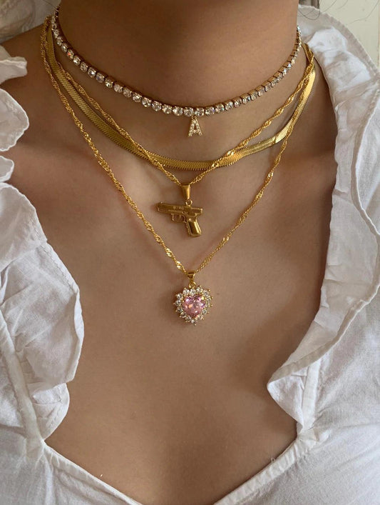 Gun Necklace - Camillaboutiqueshop