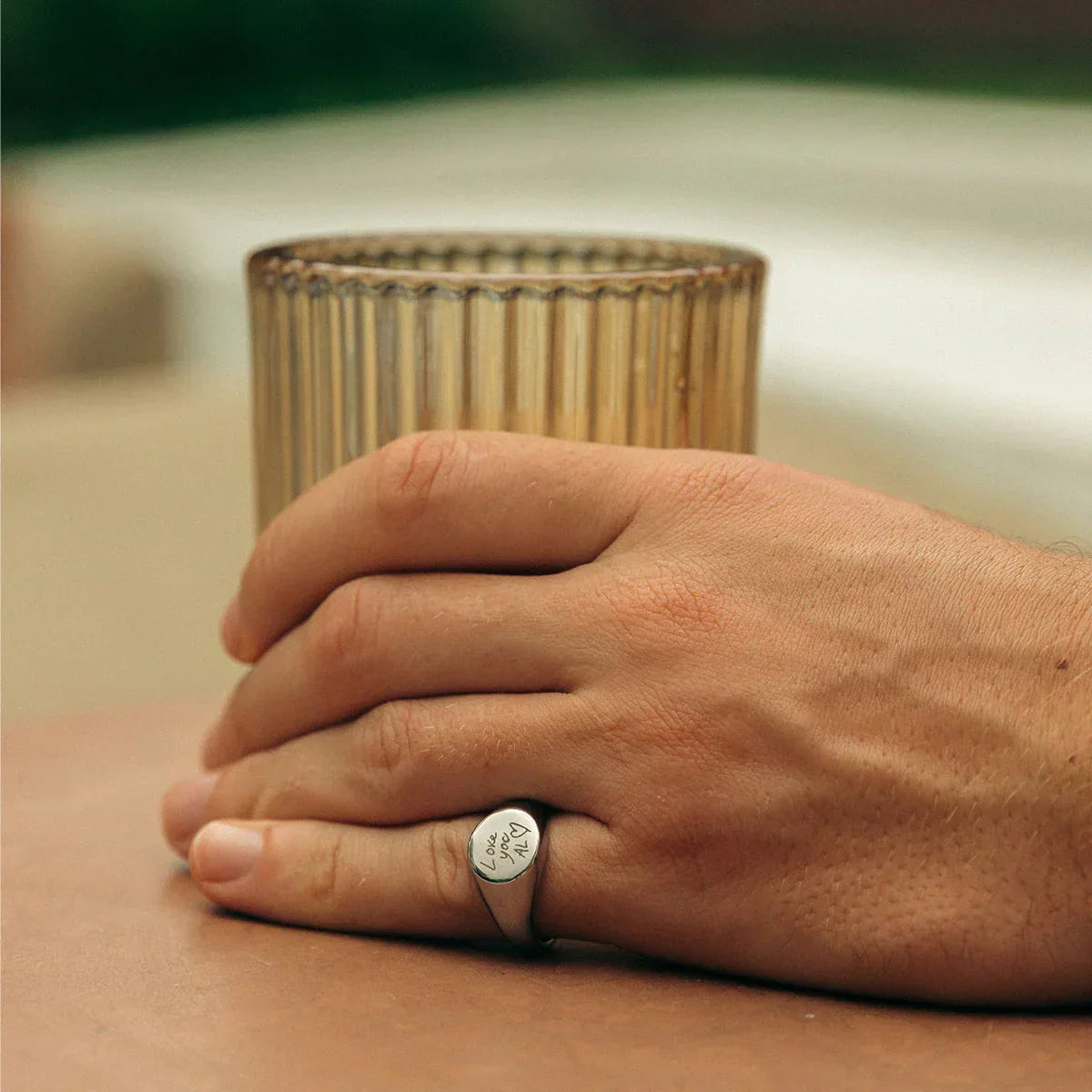 Handwriting/Drawing Ring - Camillaboutiqueshop