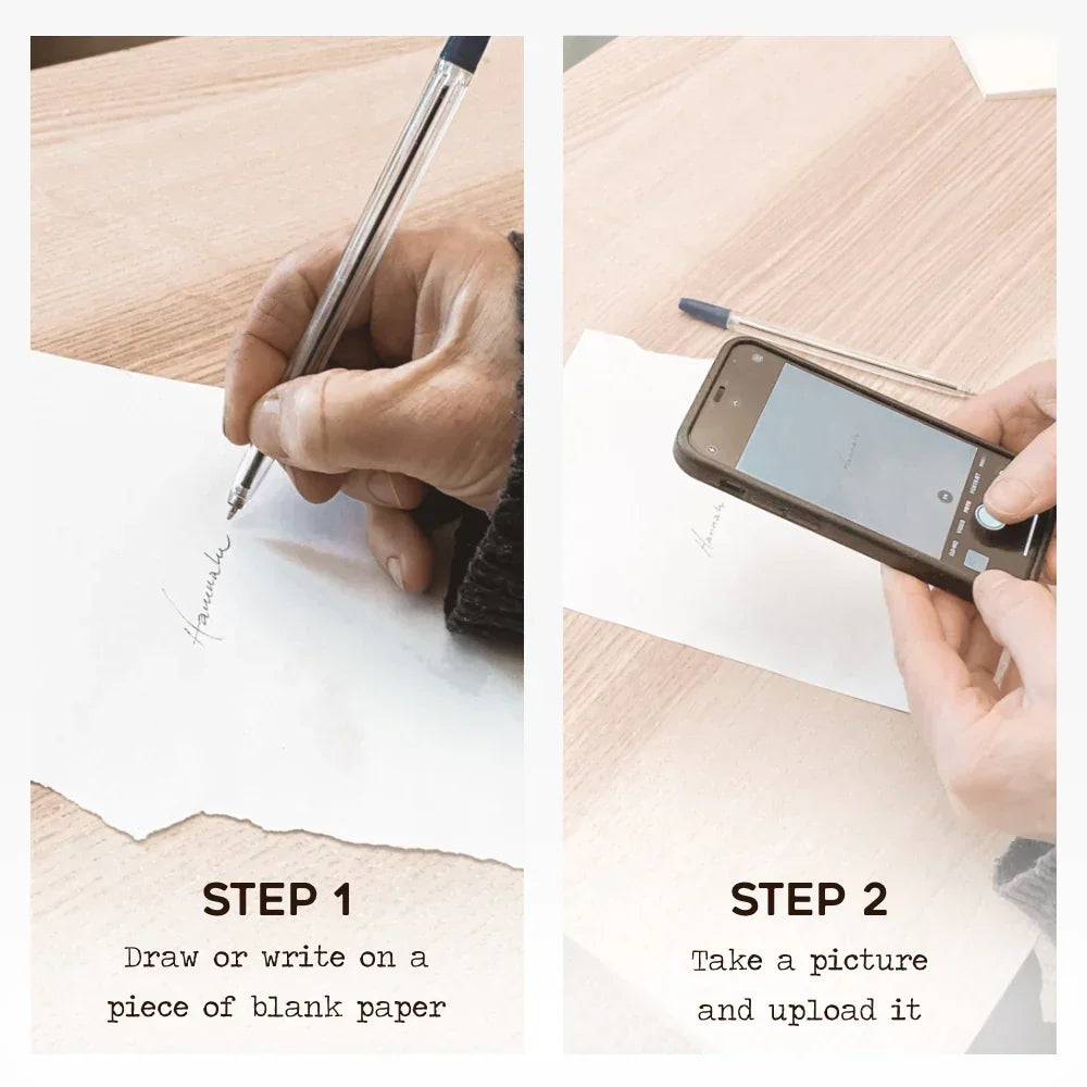 Handwriting/Drawing Ring - Camillaboutiqueshop