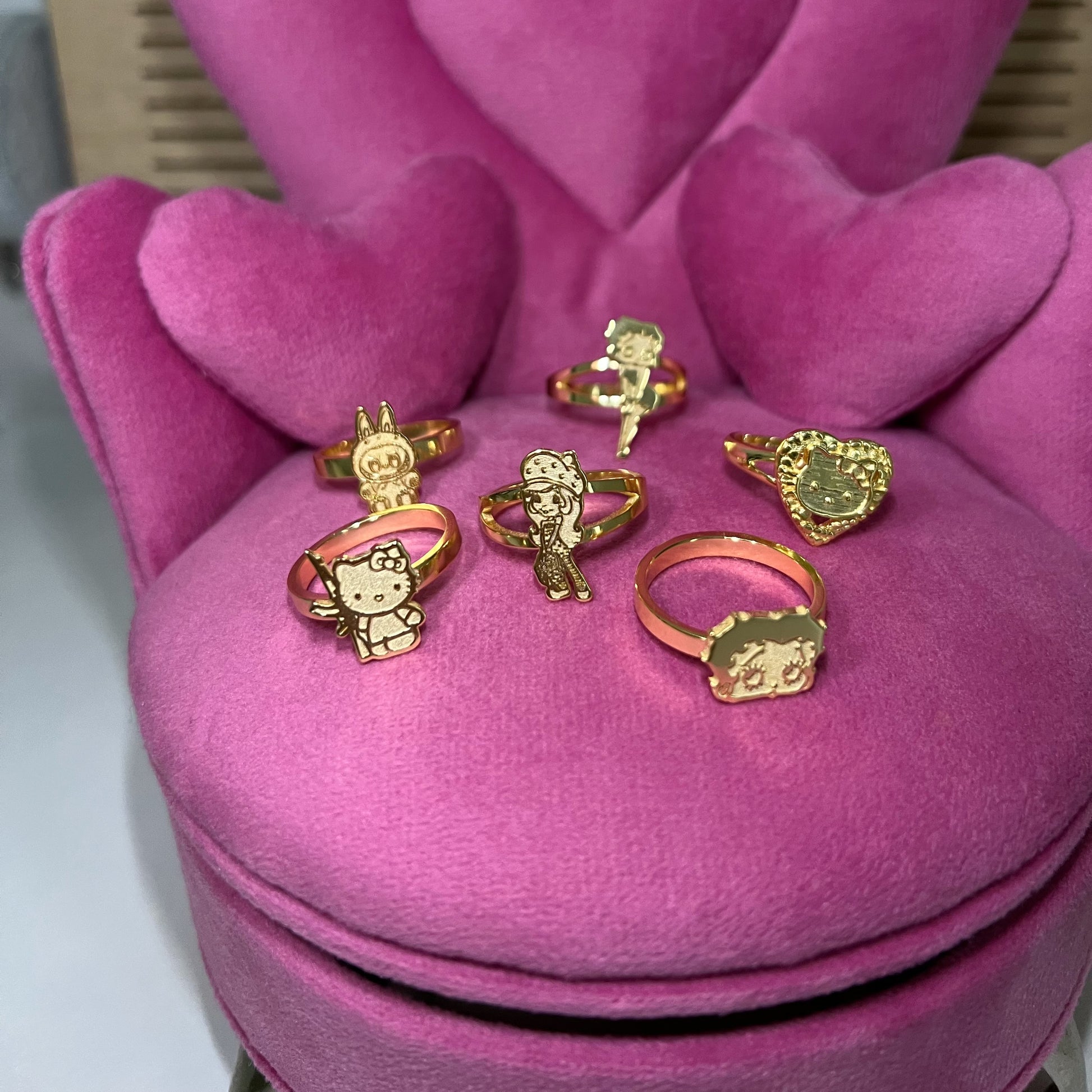 Heart Nugget Hk Ring - Camillaboutiqueshop