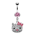 Hello Kitty Diamond Belly Ring - Camillaboutiqueshop