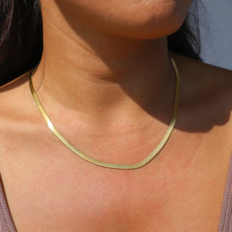 HERRINGBONE CHAIN - Camillaboutiqueshop